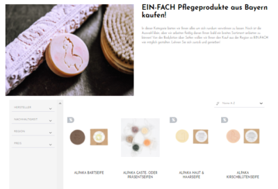 Screenshot der Website von Ein-Fach.de; Copyright: Screenshot www.ein-fach.de