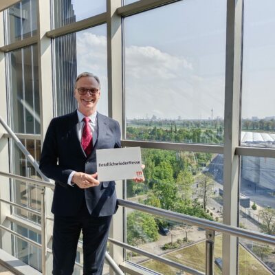 Wolfram N. Diener, Chairman of the Board of Management of Messe Düsseldorf //©Messe Düsseldorf