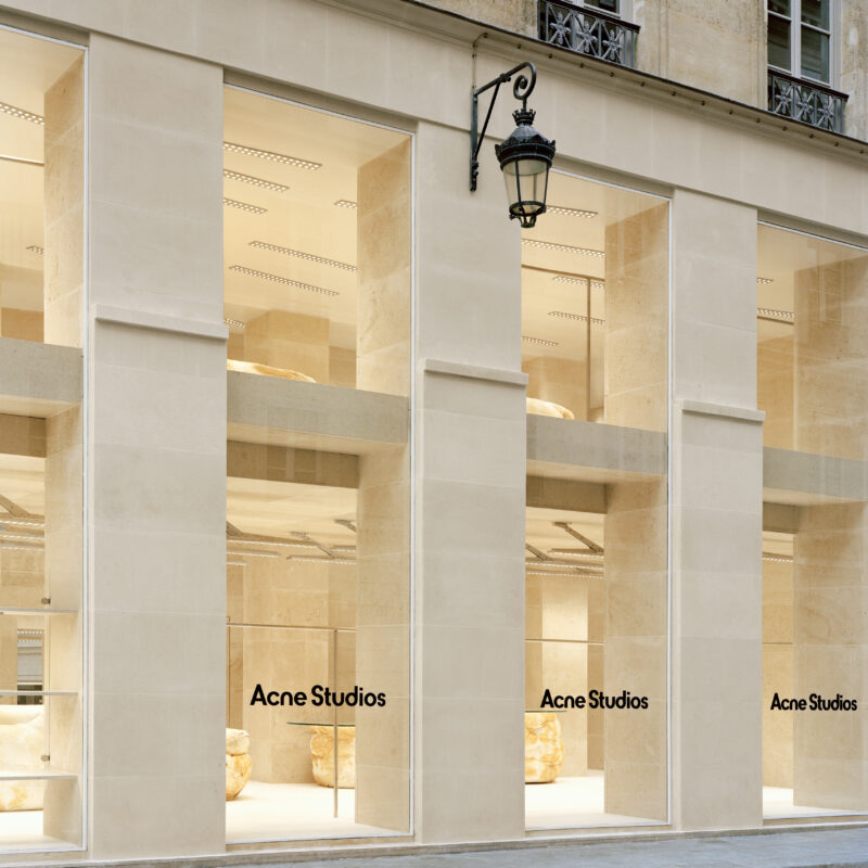 Acne Studios from the outside; Copyright: Acne Studios