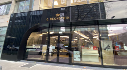C Bechstein Flagship Store exterior facade; Copyright: