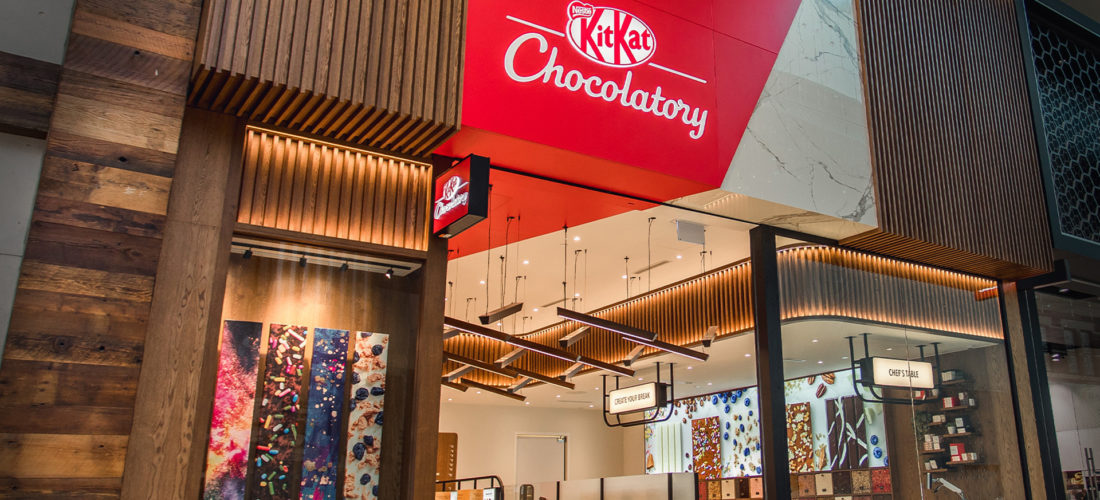 Design award for new KitKat Chocolatory at Yorkdale Shopping Centre