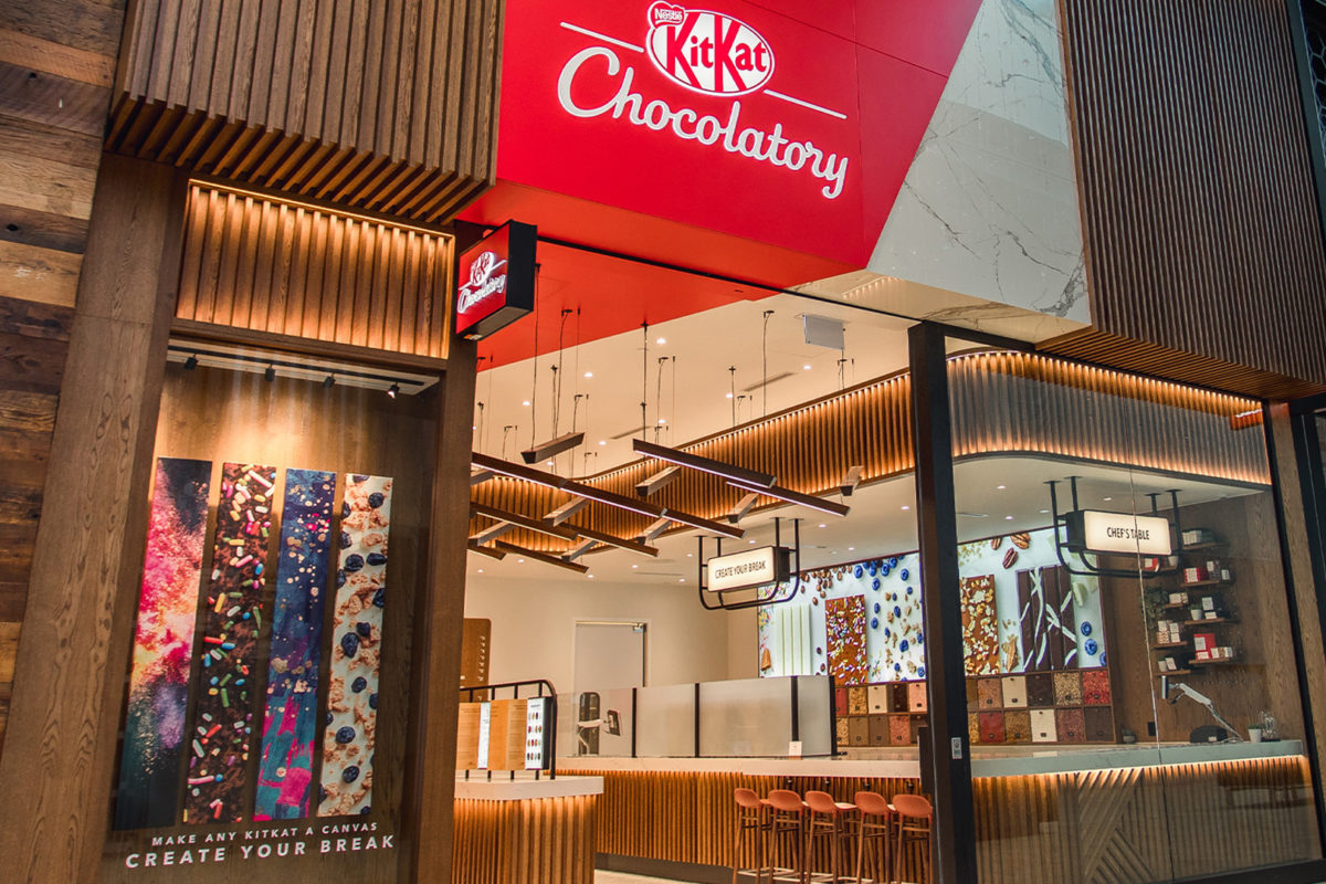 Design award for new KitKat Chocolatory at Yorkdale Shopping Centre