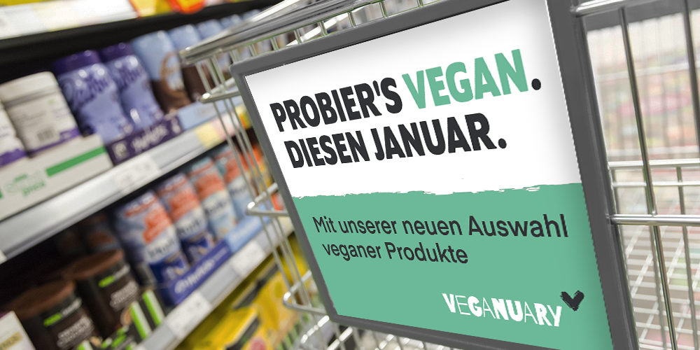 Deutscher Einzelhandel folgt Veganuary in 2020