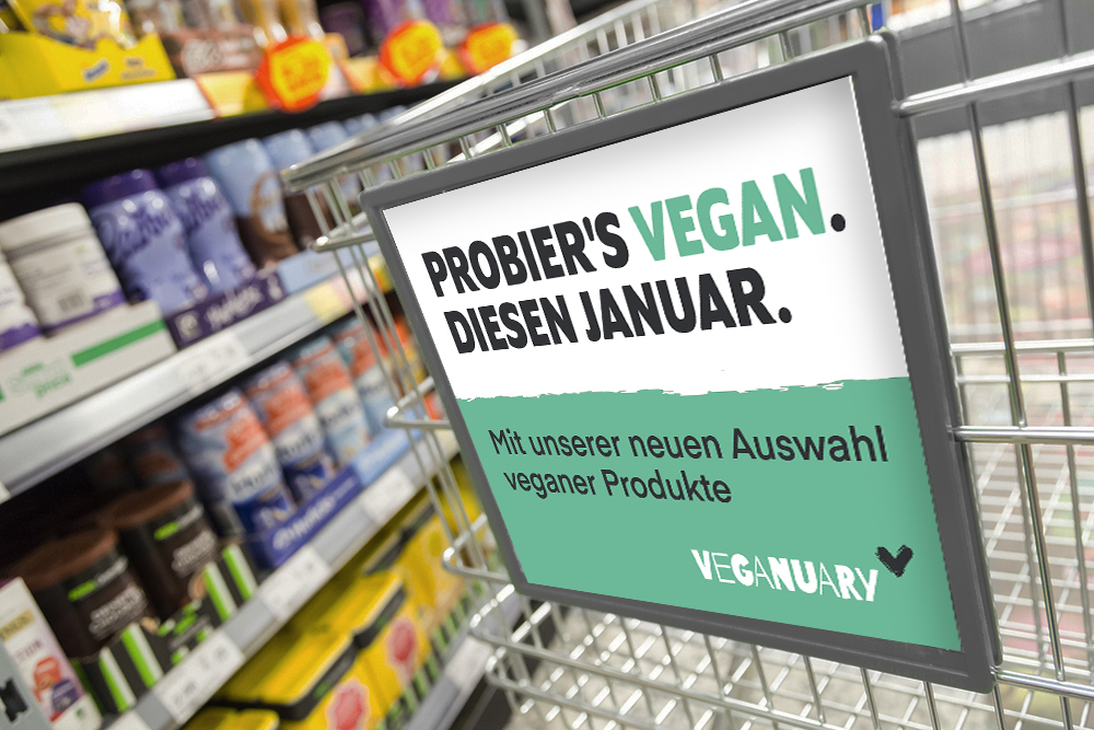 Deutscher Einzelhandel folgt Veganuary in 2020