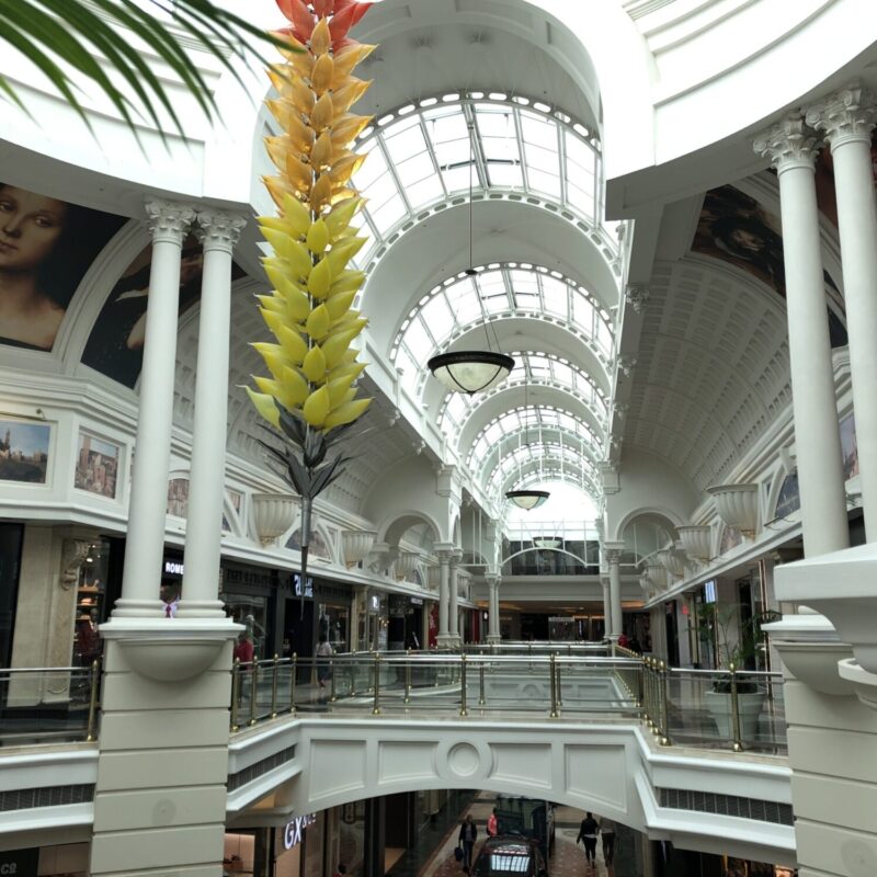 South Africa Canal Walk mall, an inside hall; Copyright: Messe Düsseldorf/Moebius