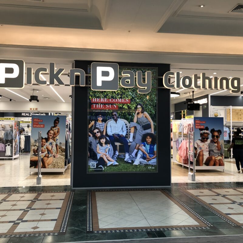 Pick n Pay Clothing Store in the Canal Walk mall; Copyright: Messe Düsseldorf/Moebius