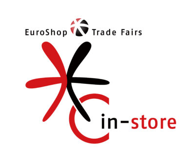 rot-schwarzes C-in-store-Logo