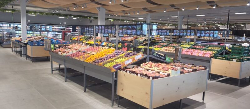 Neues Einkaufskonzept im Lebensmittelhandel bei louis delhaize: OPEN MARKET