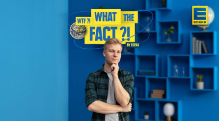„What the Fact?! Hosts Cedric Engels; Copyright: EDEKA