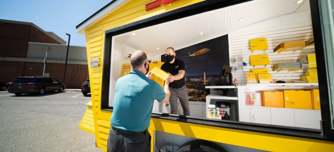 DHL opens first-of-its-kind mobile pop-up store