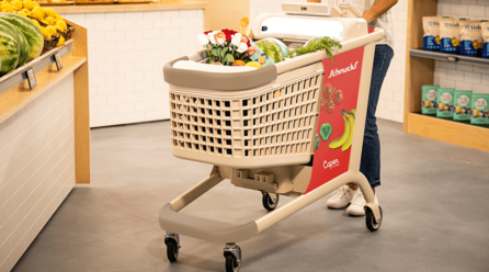 The Caper Cart in a Store; Copyright: instacart