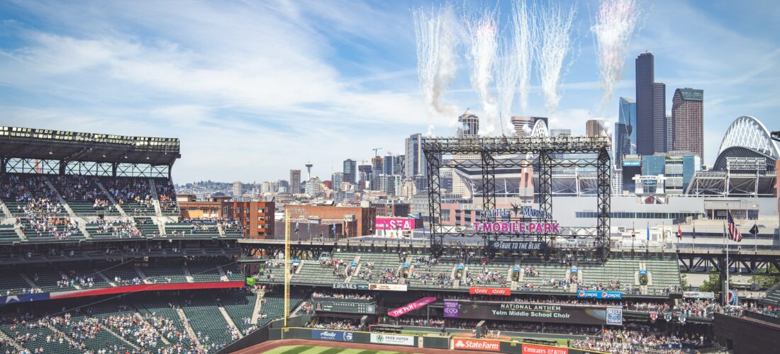 Amazon’s Just Walk Out technology and Amazon One in T-Mobile Park